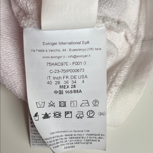 VERSACE JEANS COUTURE Colorblock Long Sleeve Half Zip Mini Dress Size 4 - Picture 14 of 15